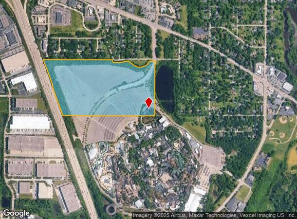 542 N Il Route 21, Gurnee, IL Parcel Map