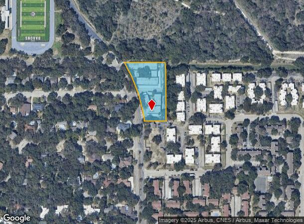  9310 Starcrest Dr, San Antonio, TX Parcel Map