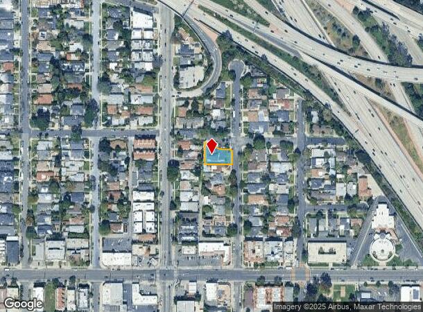  4455 Bakman Ave, North Hollywood, CA Parcel Map