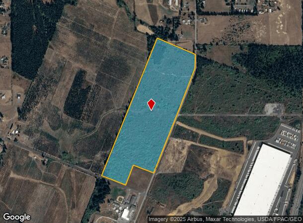 268 N Military Rd, Winlock, WA Parcel Map