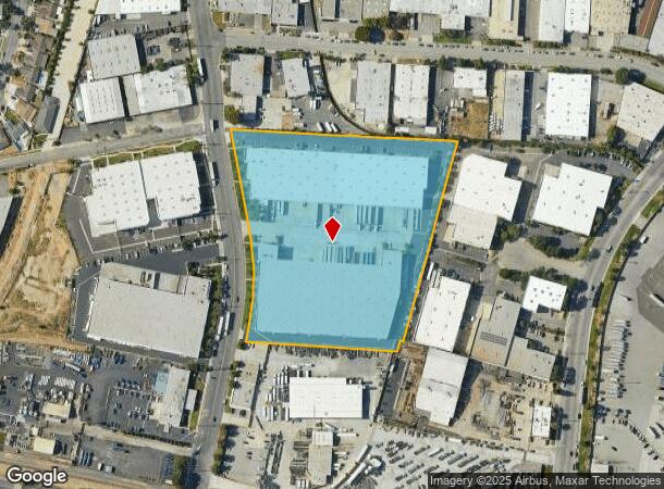  8708 Dice Rd, Santa Fe Springs, CA Parcel Map