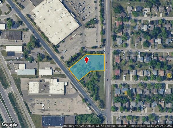 7415 W Broadway Ave, Minneapolis, MN Parcel Map