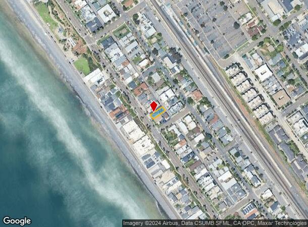  320 S Pacific St, Oceanside, CA Parcel Map