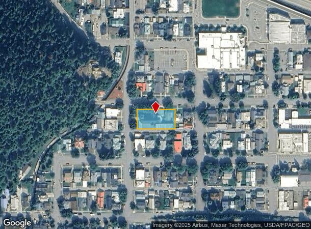 214 Pine St, Wallace, ID Parcel Map
