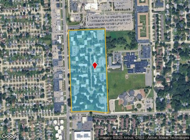  28250 Hoover Rd, Warren, MI Parcel Map