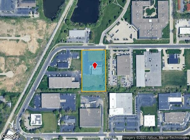  9003 Technology Ln, Fishers, IN Parcel Map