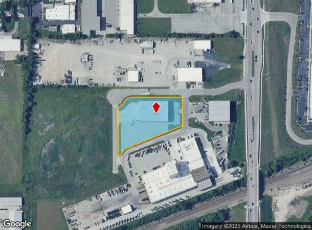 1161 W Pittman St, Olathe, KS Parcel Map