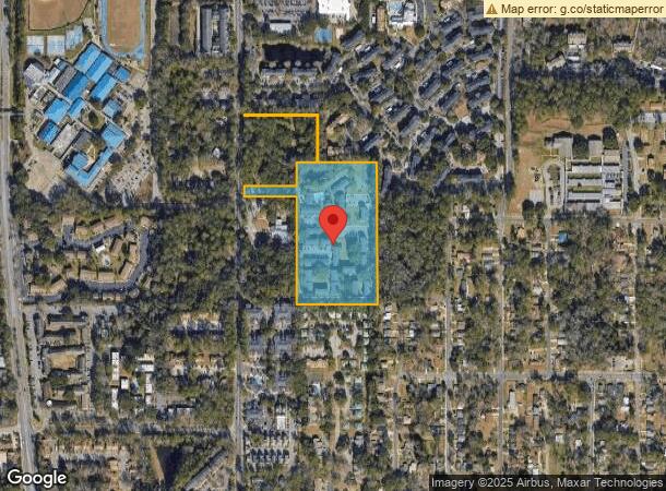  1327 High Rd, Tallahassee, FL Parcel Map