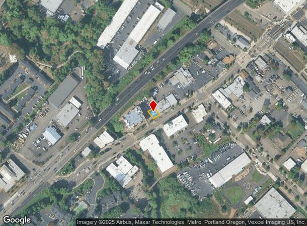 12525 Sw Main St, Portland, OR Parcel Map