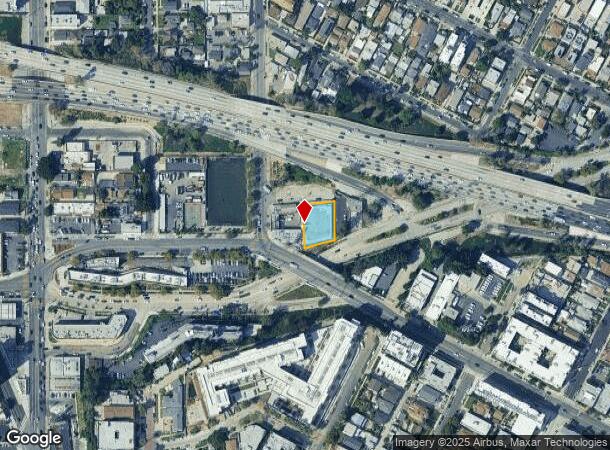  3446 John St, Los Angeles, CA Parcel Map