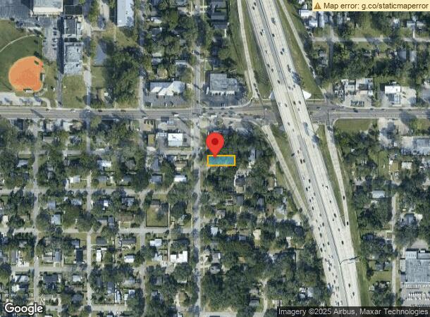  6811 N Central Ave, Tampa, FL Parcel Map