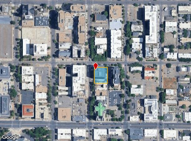 1580 N Logan St, Denver, CO Parcel Map