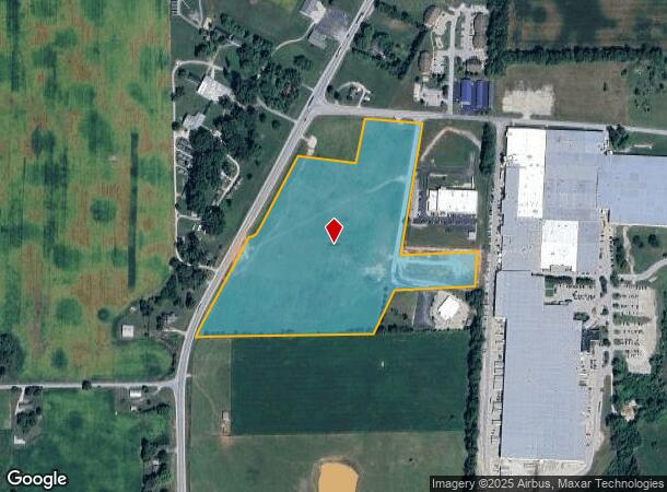 S Maple At East Martin St, Orleans, IN Parcel Map