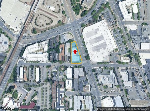  1801 N California Blvd, Walnut Creek, CA Parcel Map