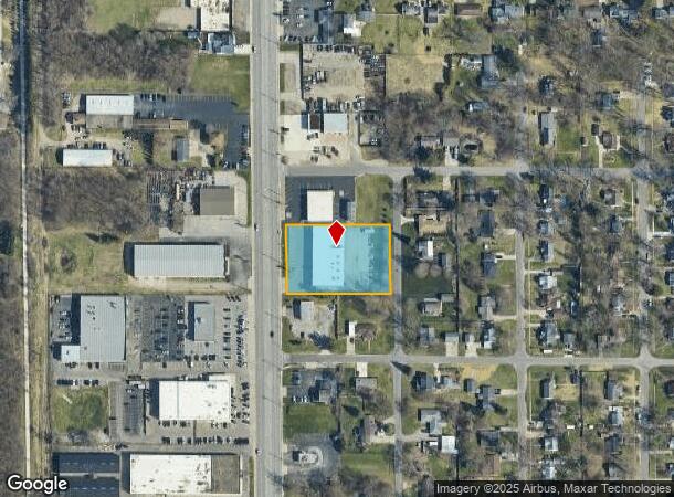  933 N Michiana N Pl, South Bend, IN Parcel Map