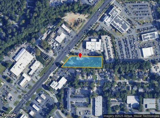  5621 Peachtree Industrial Blvd, Atlanta, GA Parcel Map