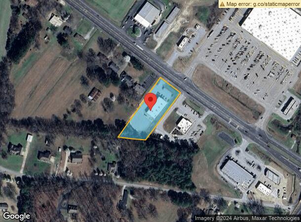  205 Veterans Dr N, Huntingdon, TN Parcel Map