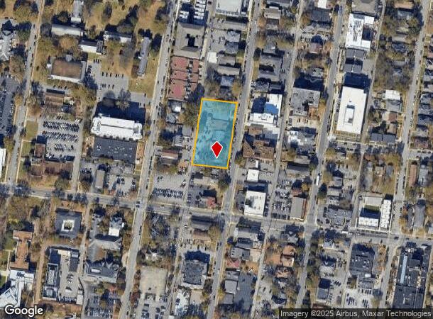 1107 17Th Ave S, Nashville, TN Parcel Map