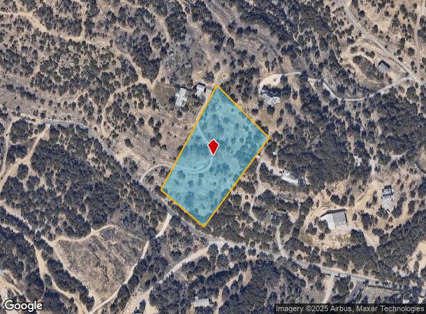 21406 Kathy Ln, Spicewood, TX Parcel Map