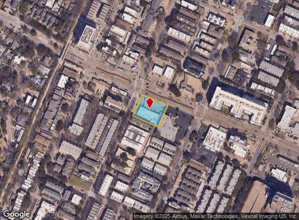  3215 N Fitzhugh Ave, Dallas, TX Parcel Map