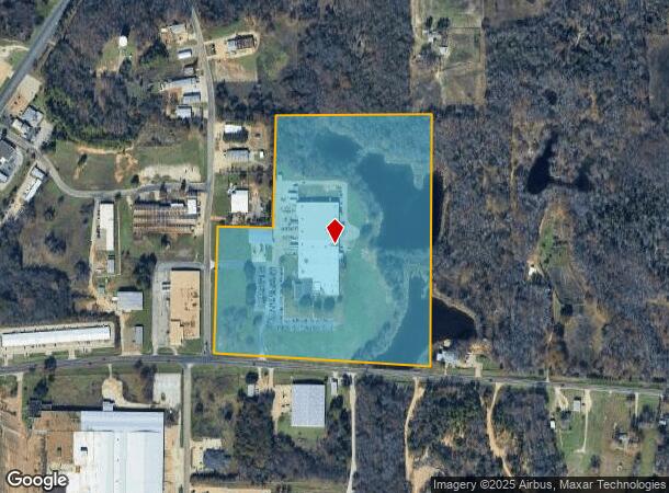  1445 Flat Creek Rd, Athens, TX Parcel Map