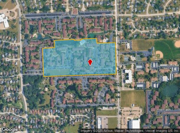  2472 Emerald Ct, Woodridge, IL Parcel Map
