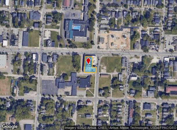  1505 E Main St, Columbus, OH Parcel Map