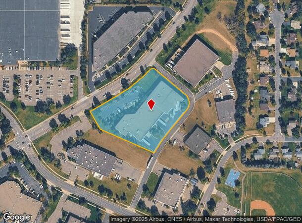 3750 Thurston Ave, Anoka, MN Parcel Map