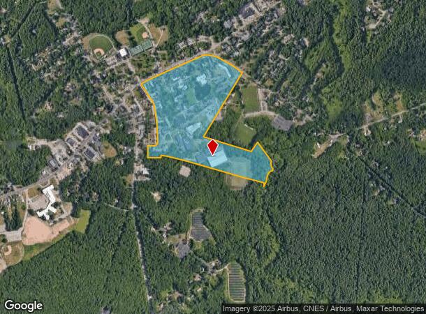 57 Pine St, Norton, MA Parcel Map