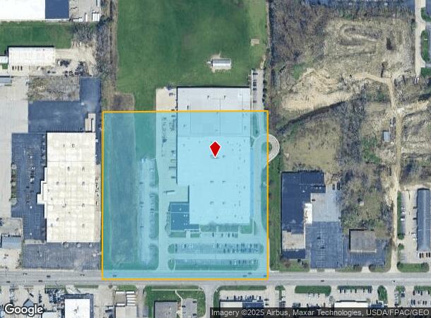 3350 Hill Ave, Toledo, OH Parcel Map