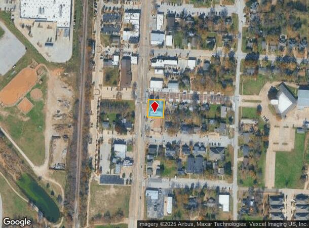  221 S Main St, Keller, TX Parcel Map