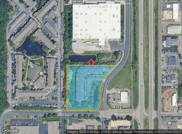  8310 University Ave Ne, Minneapolis, MN Parcel Map