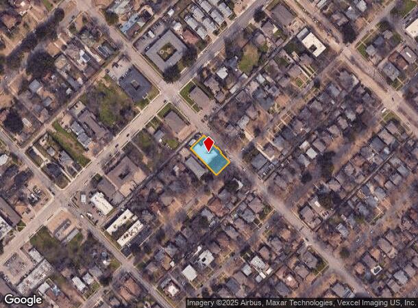  4935 Junius St, Dallas, TX Parcel Map