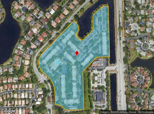  1525 Sw 101St Way, Pembroke Pines, FL Parcel Map