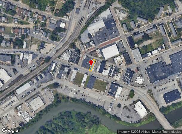  530 Chartiers Ave, Mc Kees Rocks, PA Parcel Map