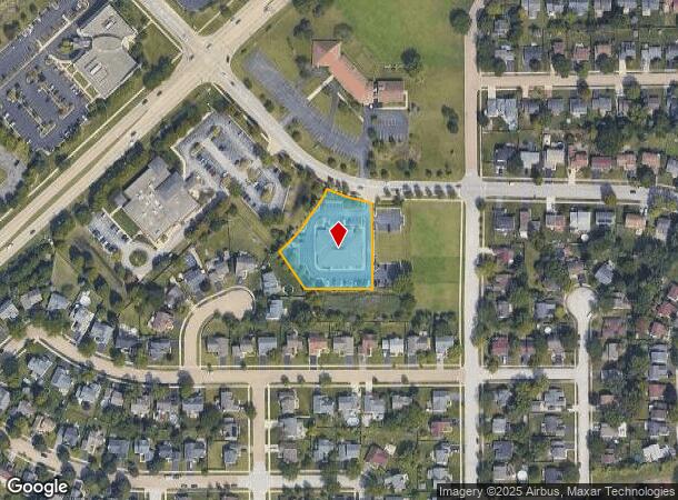  2121 Ridge Ave, Aurora, IL Parcel Map