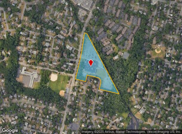605 Pascack Rd, Paramus, NJ Parcel Map