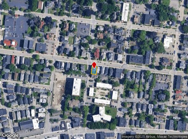  90 Elm St, Worcester, MA Parcel Map