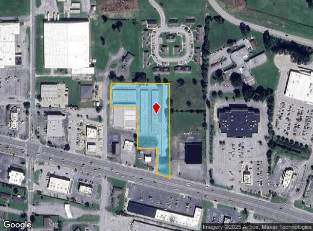  1013 Battlefield Pky, Fort Oglethorpe, GA Parcel Map