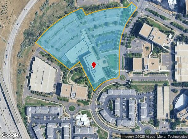 7601 E Technology Way, Denver, CO Parcel Map