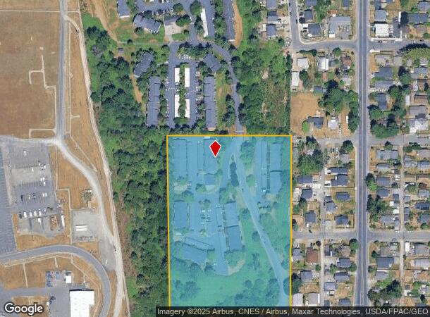 3502 S Mason Ave, Tacoma, WA Parcel Map