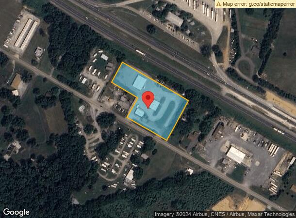  1606 E Highway 25-70 E, Dandridge, TN Parcel Map