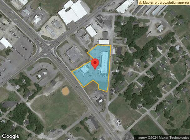  712 N Ellington Pky, Lewisburg, TN Parcel Map