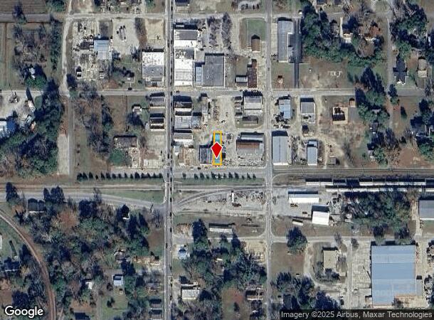 117 E Railroad Ave, Chadbourn, NC Parcel Map