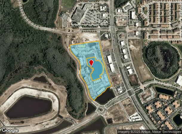 10105 Selten Way, Orlando, FL Parcel Map