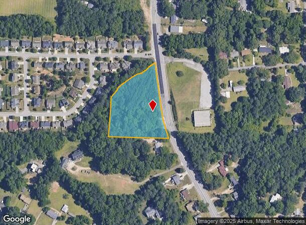 6890 Factory Shoals Rd, Austell, GA Parcel Map