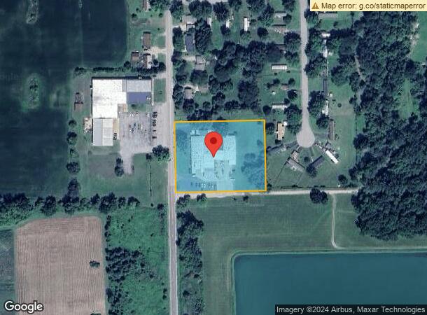  1401 S Main St, Ovid, MI Parcel Map