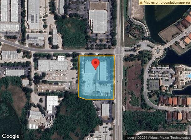  3490 Technology Dr, North Venice, FL Parcel Map