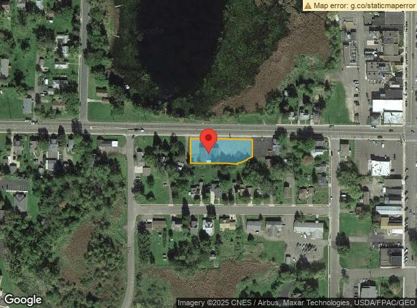  1305 Elm St, Cumberland, WI Parcel Map