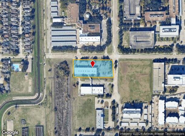  10401 Town Park Dr, Houston, TX Parcel Map